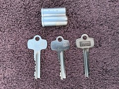 BEST 7-pin small format interchangeable core for commercial SFIC cylinder 3 keys