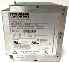 PHOENIX CONTACT UNINTERRUPTIBLE POWER SUPPLY QUINT-UPS/1AC/1AC/500 VA