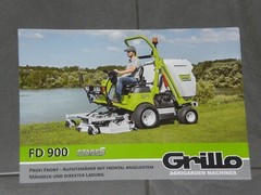Grillo FD 900 Professional Front Mower Brochure from 02/2021 (8587)