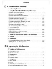 122 125 Tractor Operators Maint Instruction Manual LS TRACTOR MT122 & MT125