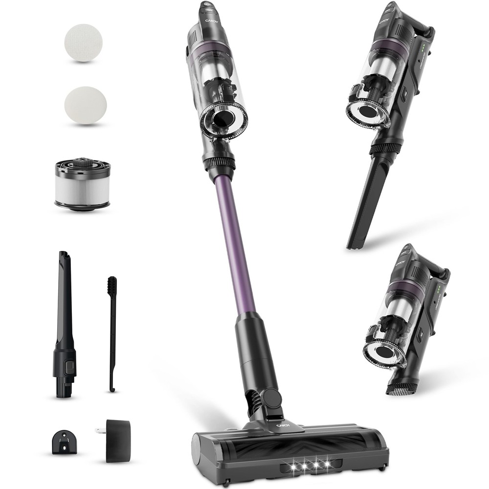 CANDY Cordless Vacuum Cleaner,45Mins Cleaners for Home,Stick Purple