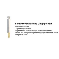 Implant Screwdriver Nobel Biocare UniGrip Driver Manual Torque Wrench Adapter