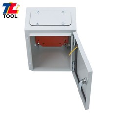 10x8x6″ Carbon Steel Electrical Box, IP65 Waterproof NEMA 4X Rated, Heavy-Duty