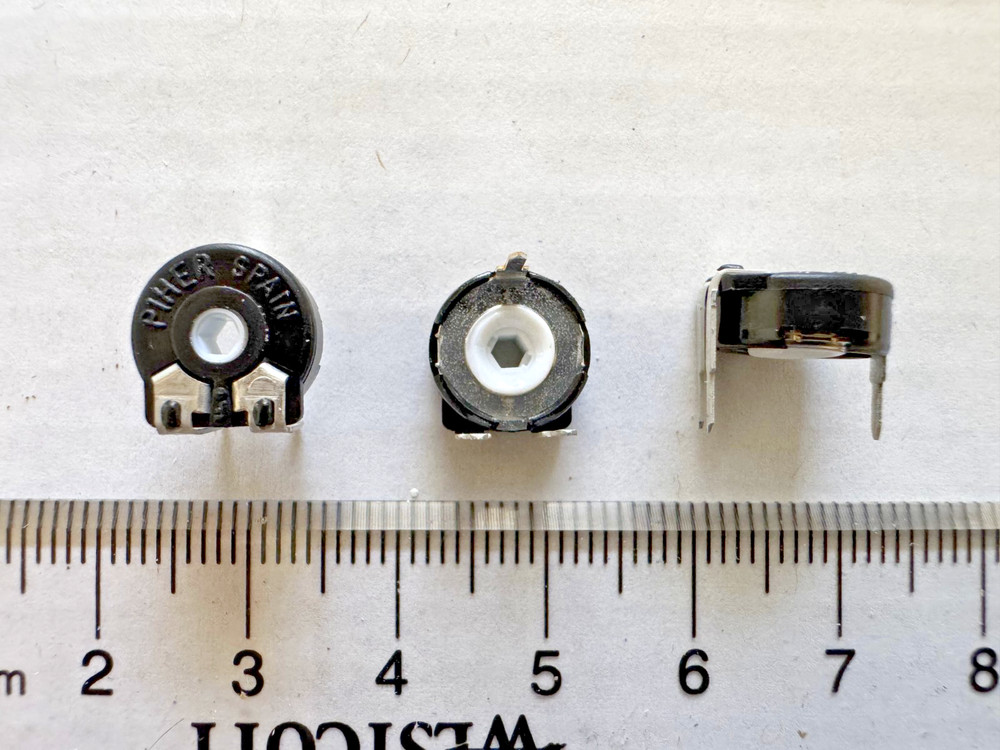 10 Pcs PT10MV10-473A2020 PIHER Amphenol Potentiometer 1Turn Horizontal THT 10mm