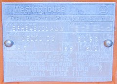 Westinghouse DV 55 uF 15kV DC High Voltage Energy Storage Capacitor 5PH349001AAA