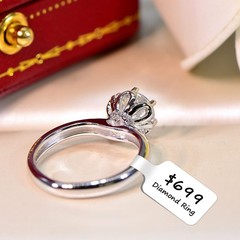 500Pcs Jewelry Tags Roll Price Identify Jewelry Price Tags Stickers Labels Ring.