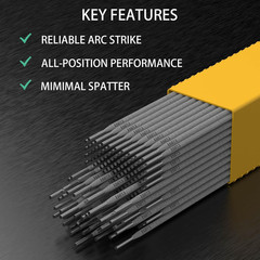 E6013 Welding Rod 5/64″ 4.4LB Carbon Steel Stick Electrodes – Easy Arc Start Wel
