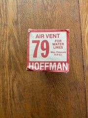 NEW ITT HOFFMAN 79 AIR VENT 75LBS