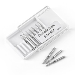USA Dental Tungsten Carbide Burs FG 1.6mm Metal Cutting for High Speed Handpiece