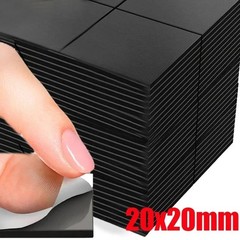 20PCS Self Adhesive Magnetic Sheets – Flexible Square Craft Magnets 20PCS 20×2