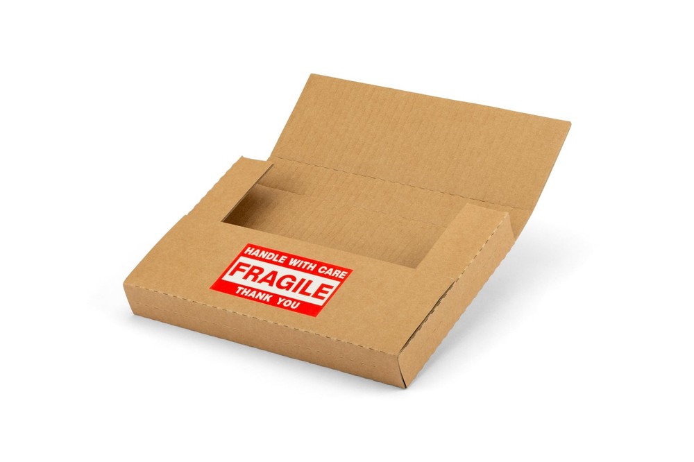 9x6x1 Inch Shipping Boxes for DVDs, CDs, Books Mailing, 50 Pack | Multi-Depth…