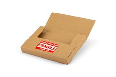 9x6x1 Inch Shipping Boxes for DVDs, CDs, Books Mailing, 50 Pack | Multi-Depth…
