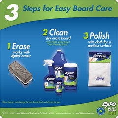 EXPO Dry Erase Whiteboard Cleaning Solution Refill, 1 Gallon – Essential Supplie