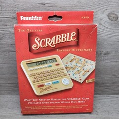 Franklin SCR-226 Official SCRABBLE PLAYERS DICTIONARY 2003 NEW Quick Shipping