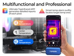 Dual Camera Compact Thermal Imaging Camera TOPDON TC001 PLUS for Tpye-C Android