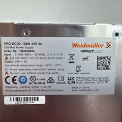 NIOB Weidmuller PRO ECO3 120W 24V 5A Switching power supply 1469530000