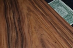 Santo Rosewood Raw Wood Veneer Sheet 8.5 x 62 inches 1/42nd 3K4666-72