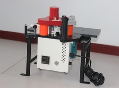 Woodworking Portable Edge Banding Machine Curve/Straight Lines Bander 220V