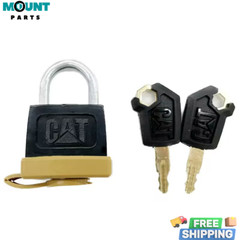 2Pack 246-2641 Padlock with 4 Keys 5P8500 For Caterpillar CAT 5p8500 Padlock
