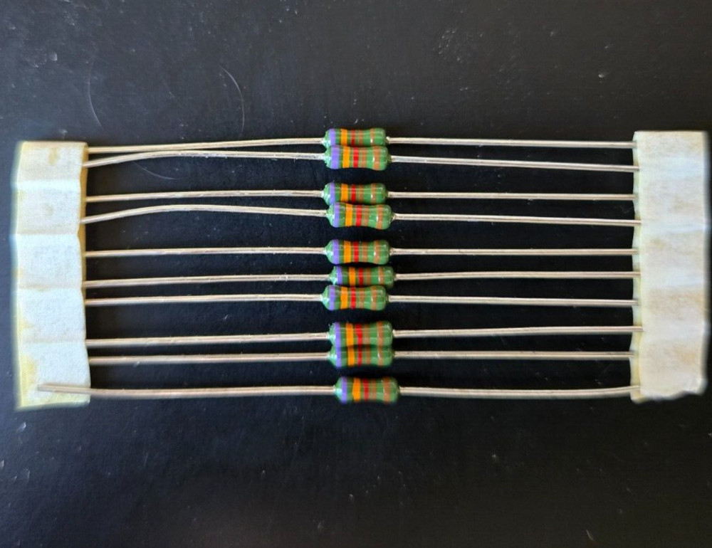 10pcs 7.32k ohm 1/4W 1% Metal Film Precision Axial Resistors ~ NEW ~