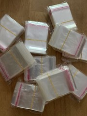 200 Self-sealing Cellophane Bag 7cm X 5cm