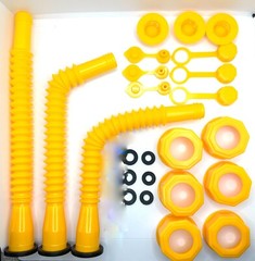 3 Sets Gas Can Spout Nozzle Replacement Kit with Vent (same day ship)