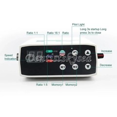 Dental Brushless LED Electric Micro Motor /1:5 1:1 Handpiece for Practice