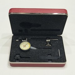Starrett No. 708A Dial Test Indicator .0001″ Made in USA with Case