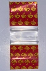 Apple Mushroom Bags 1515 1 1/2″ x 1 1/2″ x200 Baggies **Free Shipping**