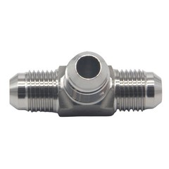 HFS(R) 3/8″ Male JIC 3 Way T Shaped Equal Tee Coupling Stainless Steel 304