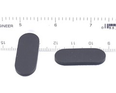 5/8″ x 1-3/8″ x 1/8″ Oval Peel & Stick Silicone Rubber Feet – Audio & PC Repair