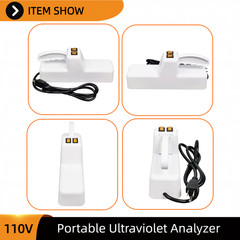 Portable UV Analyzer Lamp 110V 60Hz Dual Wavelength (254nm/365nm) for Lab Use