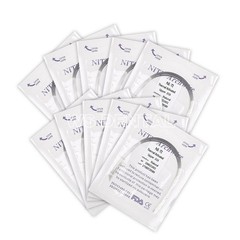Dental Ortho Arch Wire Thermal Activated Niti Round Rectangular Natural Form
