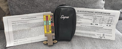 Supco VG-60 Hand Held Vacuum Indicator Gauge With Case – Tested