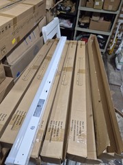 LED Strip Light 4FT 50/40/30W AC120-277V Selectable 3500K 4000K 5000K