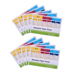 AZDENT Endodoncia dental Puntas de gutapercha y papel absorbente F1.F2.F3
