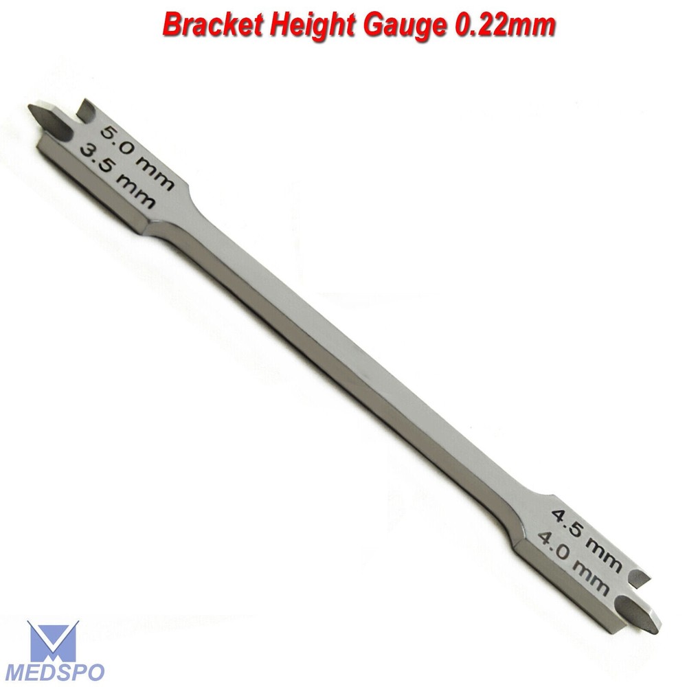 Dental Measuring Wick Type Gauge Orthodontic Bracket Positioning Height Gauge