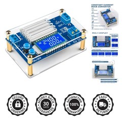 DC Buck Converter 5.3V-32V to 1.2V-32V – 12A Adjustable Power Supply with LCD