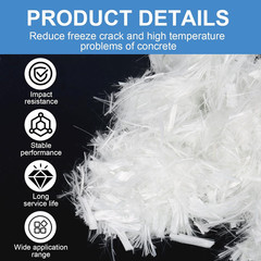 5Lb, Fiberglass, Fiberglass for Concrete, Chopped Fiber Glass, Concrete Fiber, R