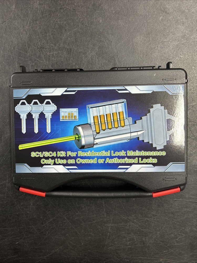 Sc1/sc4 Kit For Residential Lock Maintenance Only Use On Owned Or Authorized Loc