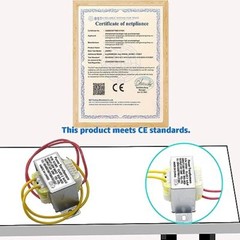 12V/10W AC/AC Power Transformer Input 120V/60HZ Single-Phase Transformer