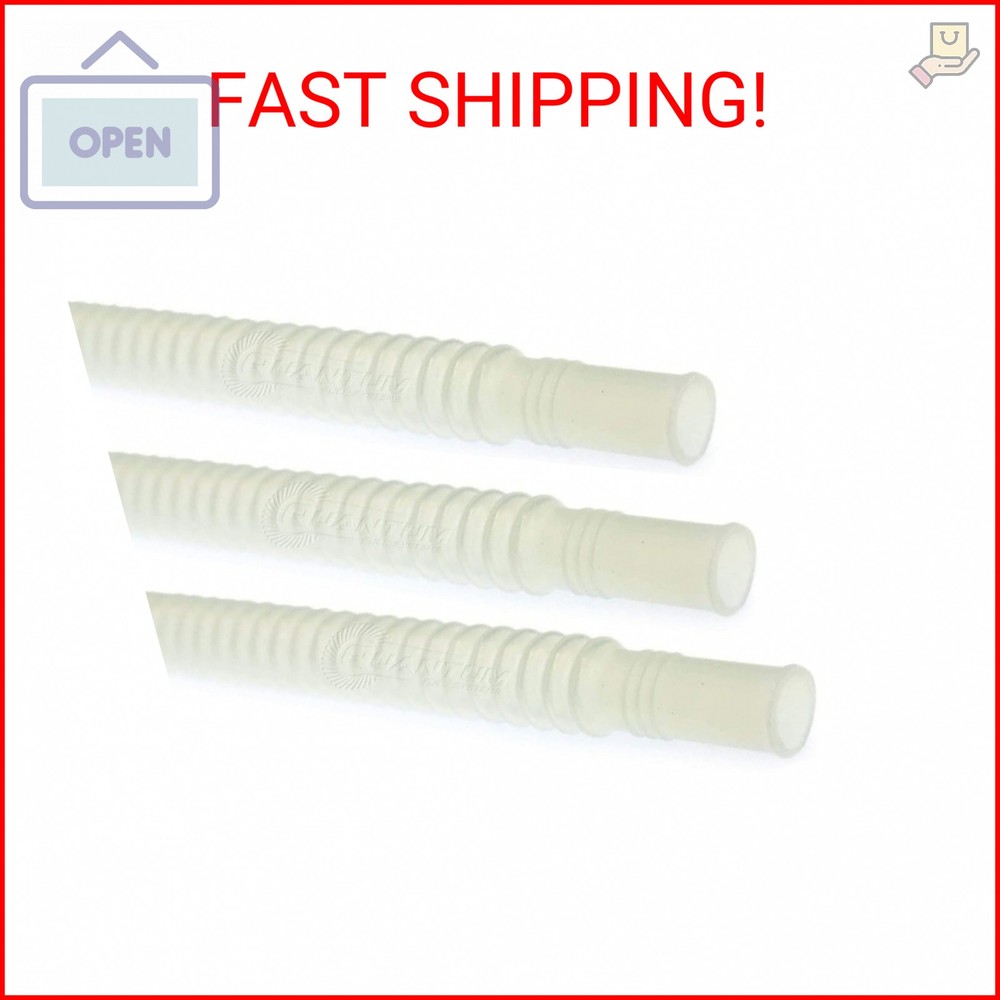 QFS Corrugated Fuel Hose 300mm (11.8 in) x 9mm (0.35 in) – E85/Ethanol Compatibl