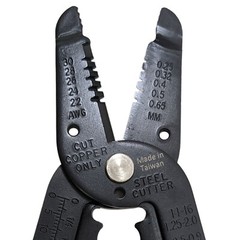7-in-1 Hand Tool for 22-30 AWG Wire – Stripper, Cutter, Pliers, Wire Loop, Crimp