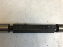 THE PIPE MACHINERY GO NO GO PLUG GAGE,.705,.710,ET