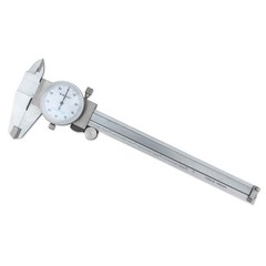 6″ Dial Caliper, 0.001″ Resolution with Slide Lock, Shock Proof, Includes Case