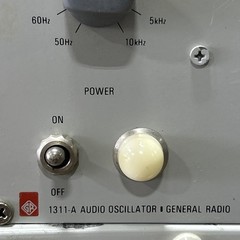 GenRad 1632-A Inductance Bridge + 1311-A Audio Oscillator + 1232-A Null Det.