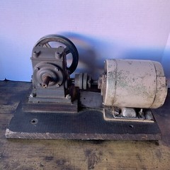 2 Vintage Motor Combo – Montgomery Ward ProCraft 1/4 HP + Janette Electric SL133