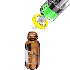 Nylon Membrane Syringe Filter 13mm 0.22μm Hydrophilic Female Luer Lock