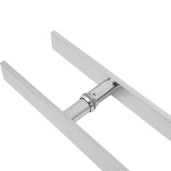 Stainless Steel Door Handle 35.24in Pull Push Sliding Barn Door Handles Silver