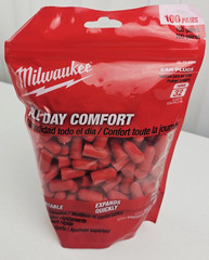 Milwaukee Disposable Ear Plugs 100 Pack 32db 48-73-3005